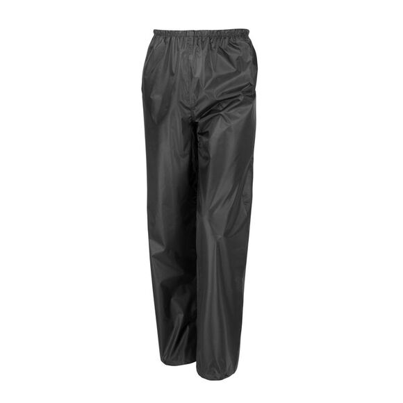 Result Mens Core Waterproof Rain Storm Suit (Pants /Bottoms And Jacket Set) / Bl - Picture 2 of 5